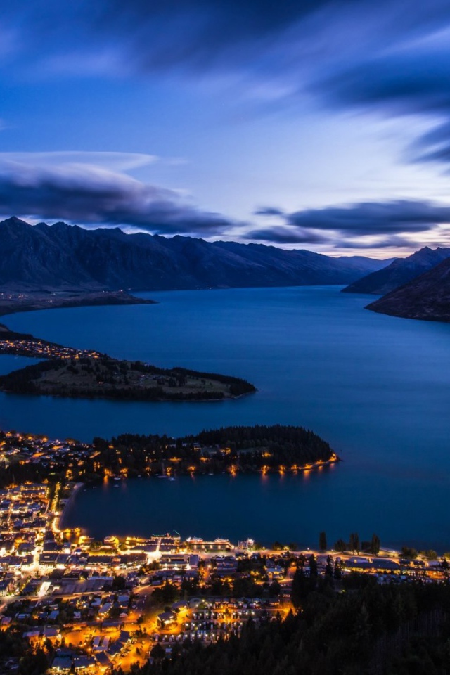 Городок в Новой Зеландии