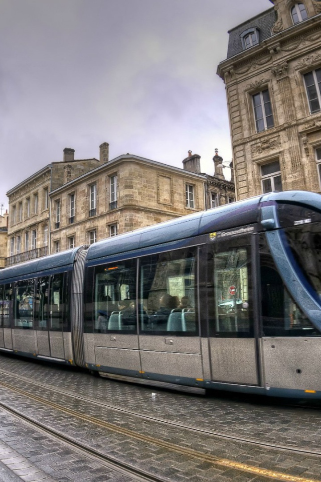 Трамвай в Бордо, Франция