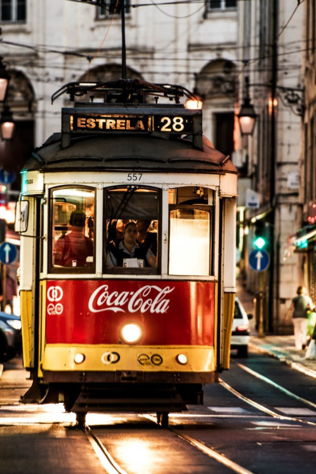 Трамвай в Лиссабоне, Португалия