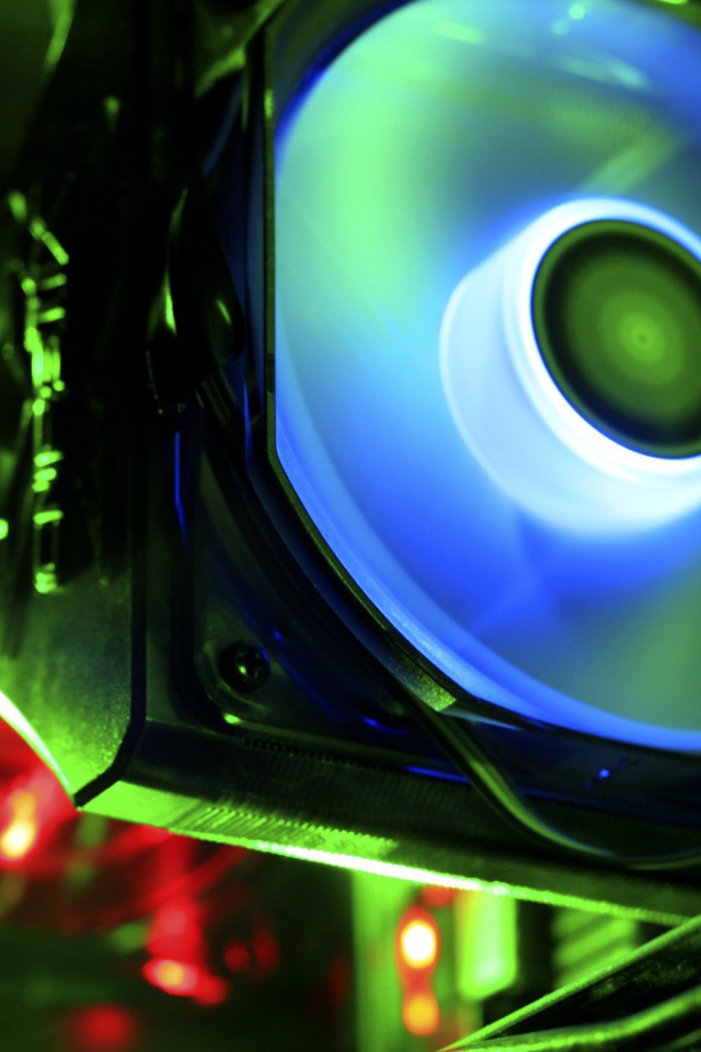 Кулер центрального процессора в компьютере