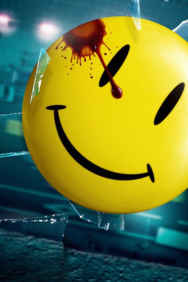 Капля крови на смайлике