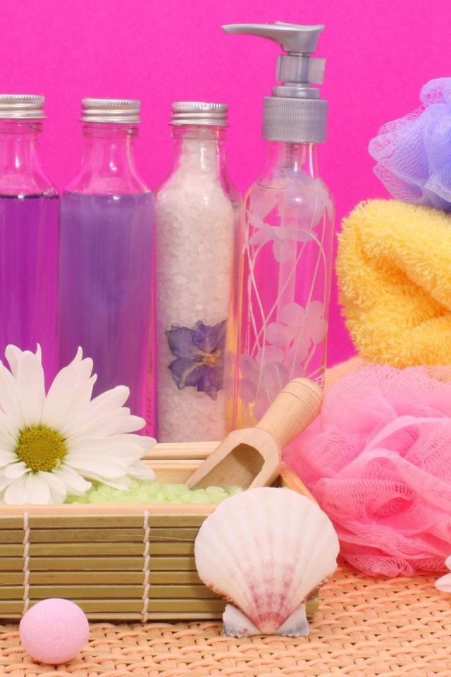 Принадлежности для расслабляющей ванной