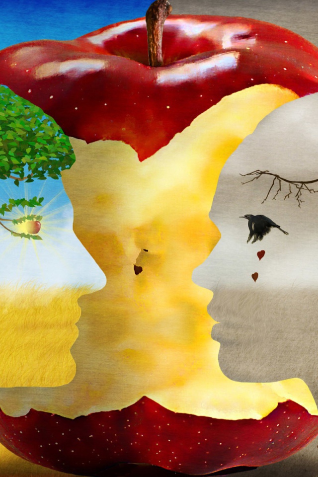 Огрызок яблока между жизнью и запустением