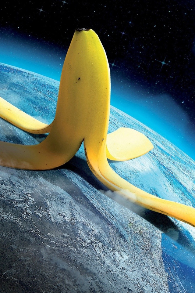 Банановая кожура на планете