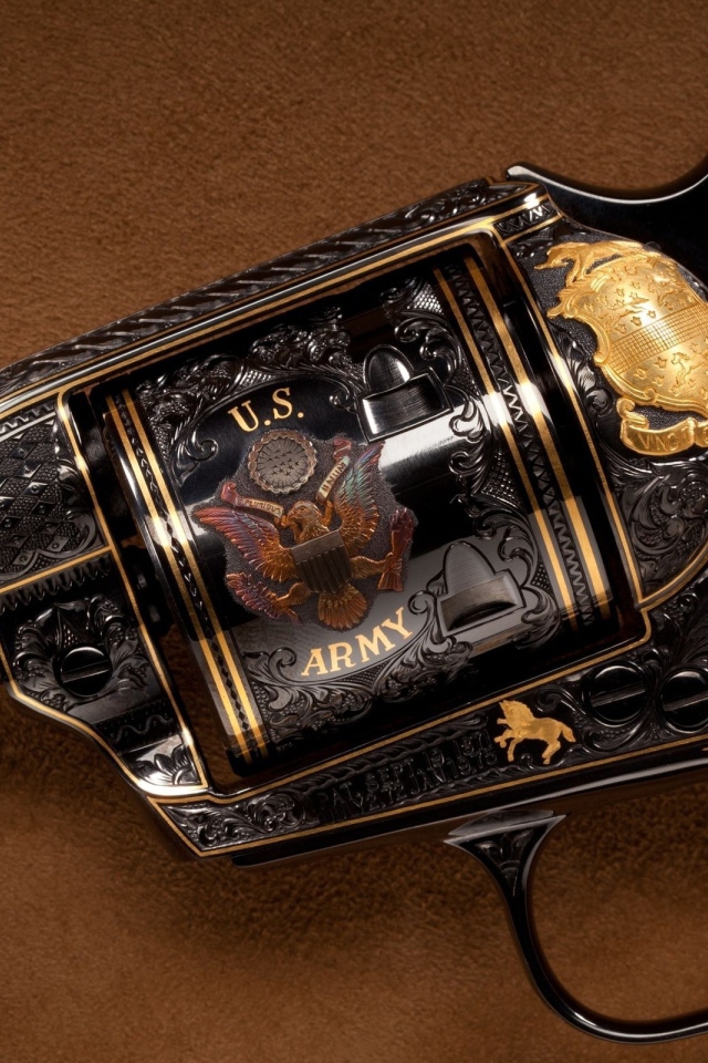 Красивое оружие Кольт