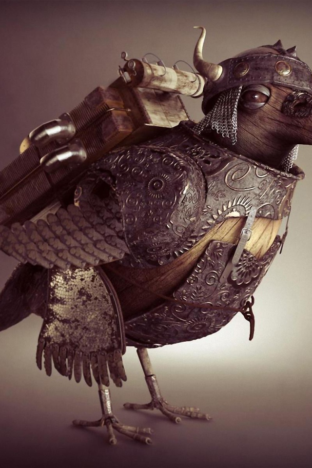 Птица в боевой броне