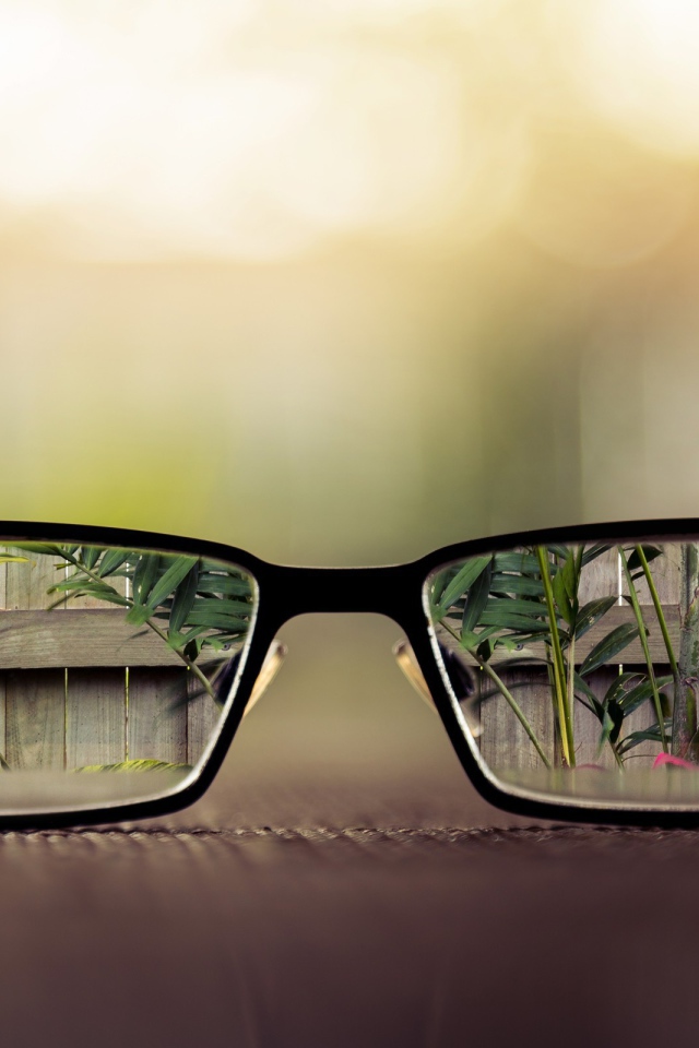 Чистый взгляд сквозь очки