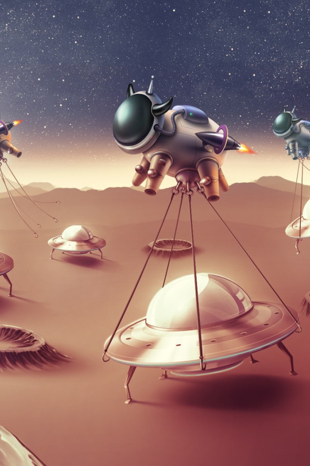 Коровы похищают инопланетян