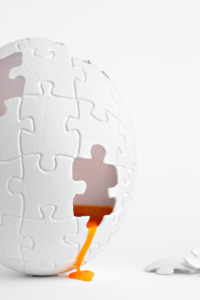Яйцо из пазлов