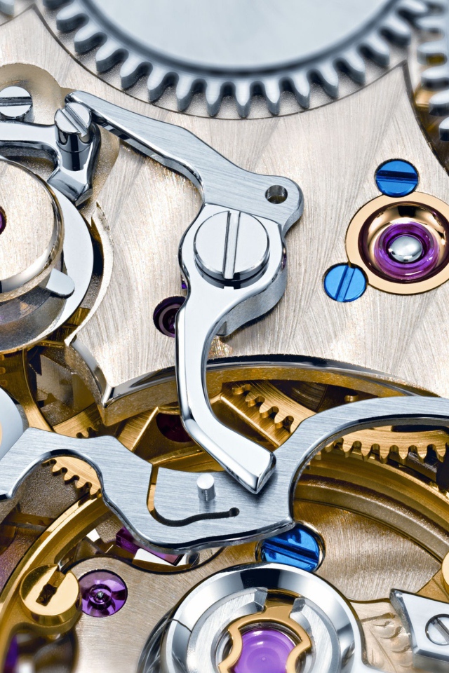 Элементы механизма дорогих часов