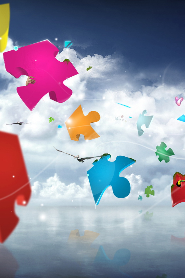 Летающие пазлы