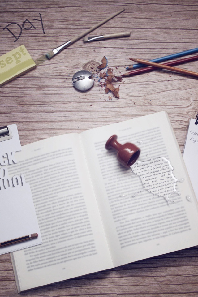 Домашене задание на столе