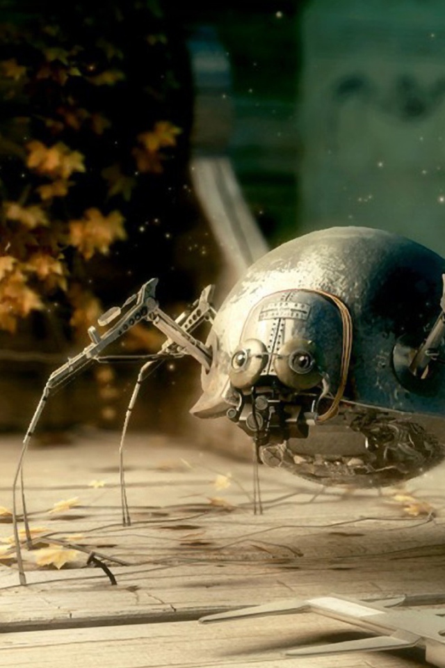 Железный паук в мастерской
