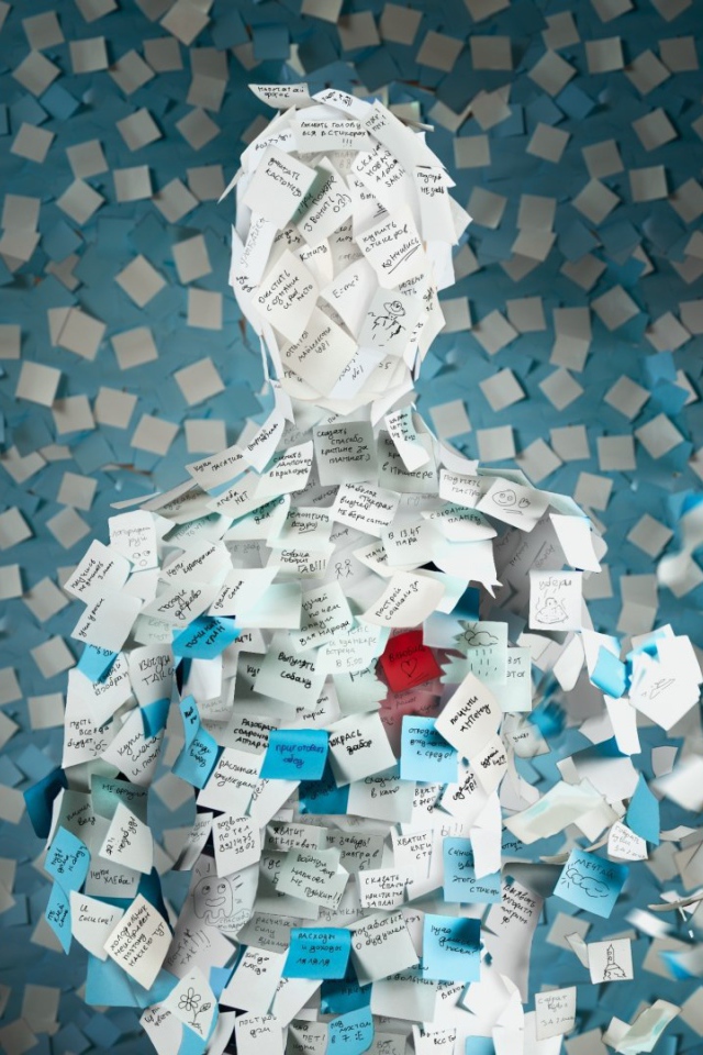 Человек из стикеров