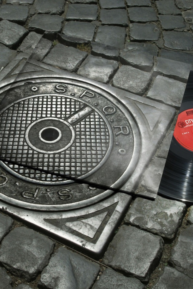 Маскировка конверта для пластинки