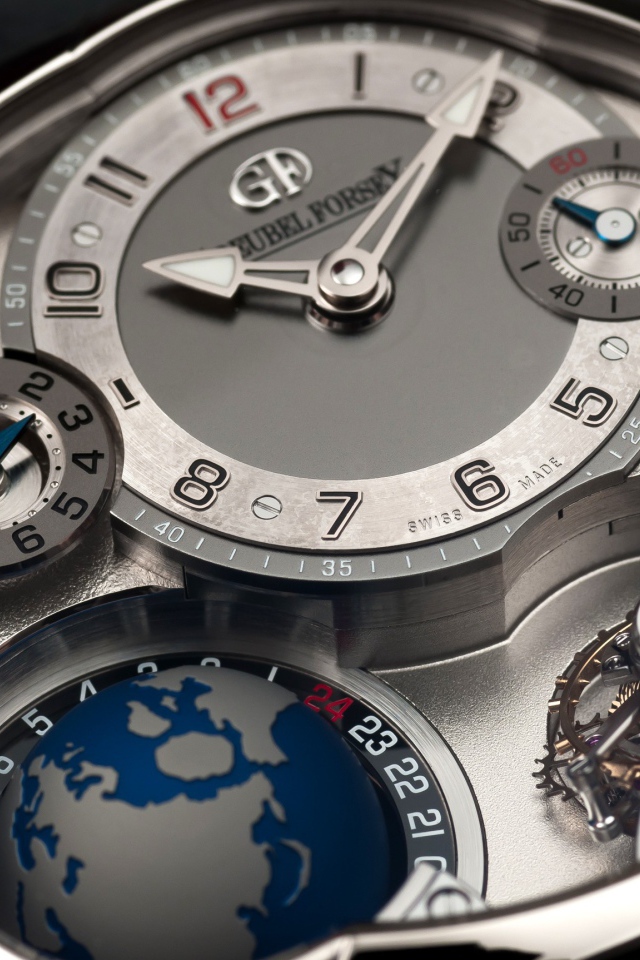 Многофункциональные наручные часы в стиле люкс