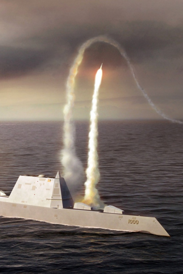 Подводная лодка уничтожает эскадру с помощью ракет