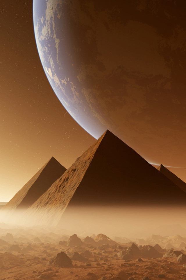 Великие пирамиды на другой планете