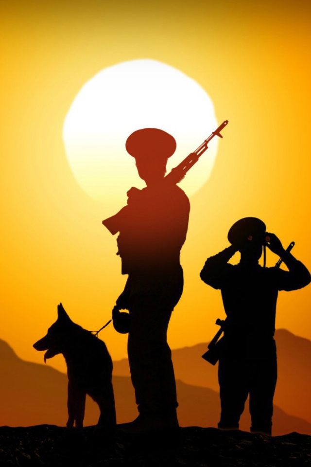 Граница на замке