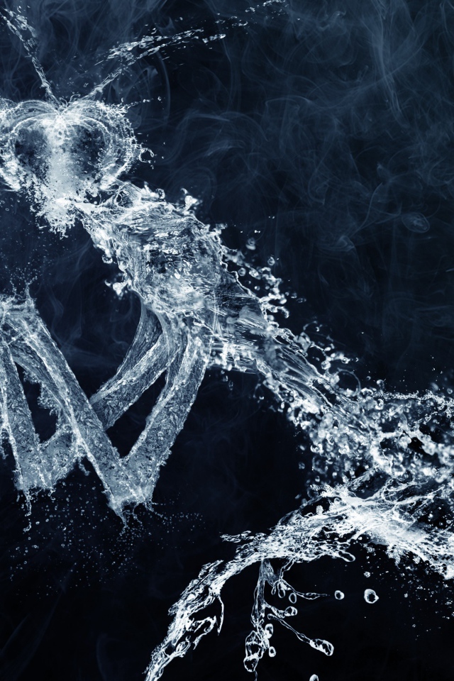 Фигурка богомола из воды