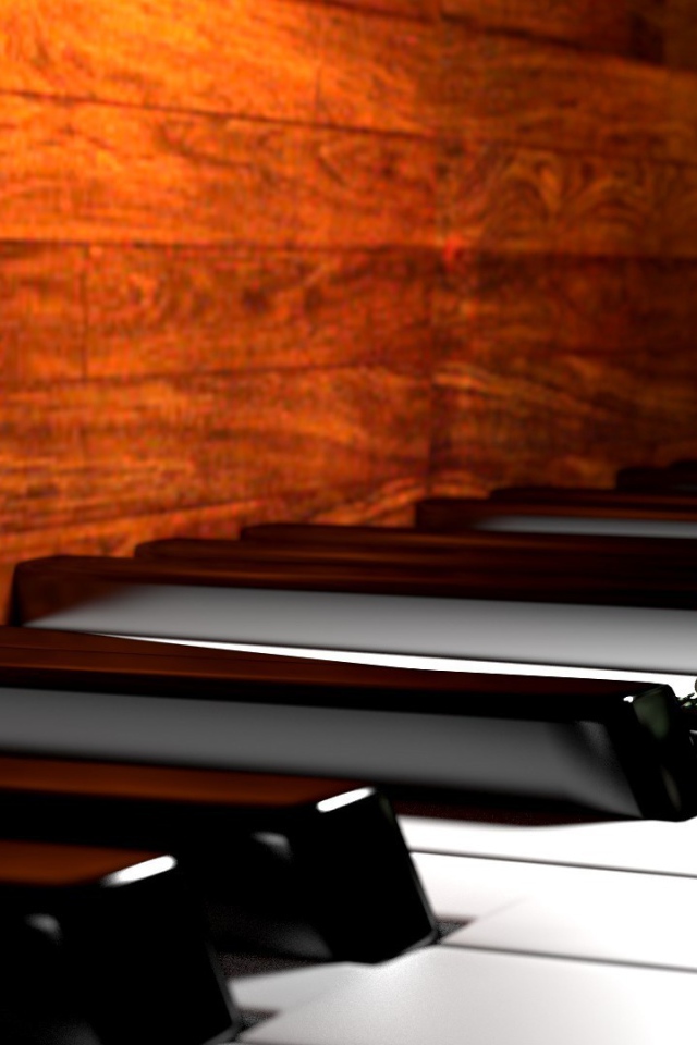 Маленький робот на пианино