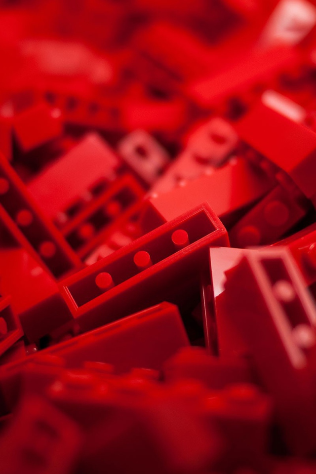 Красные части ЛЕГО