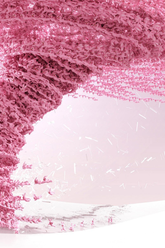 Торнадо из розовых зайцев