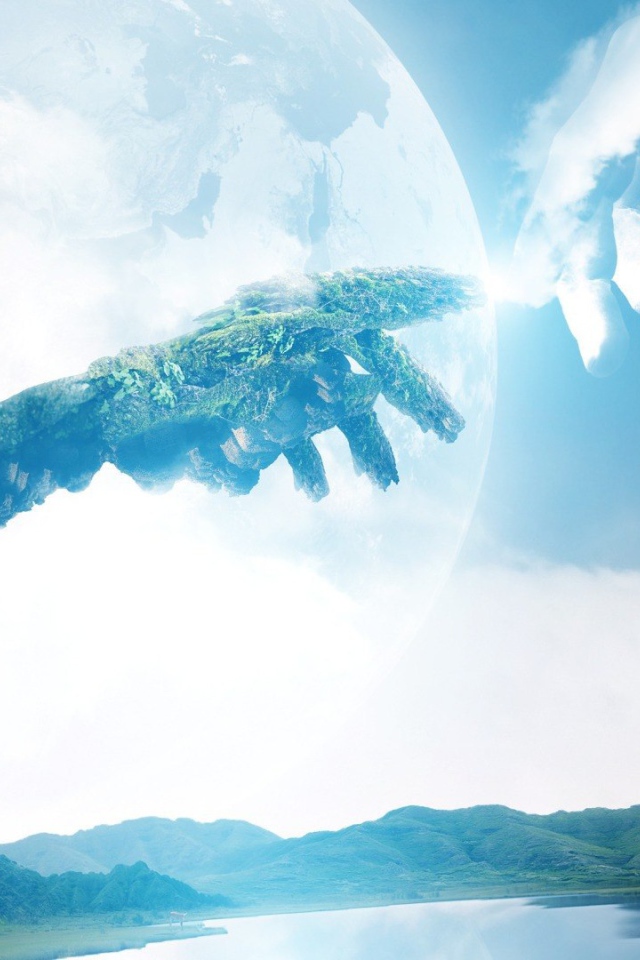 Прикосновение земли к небесам