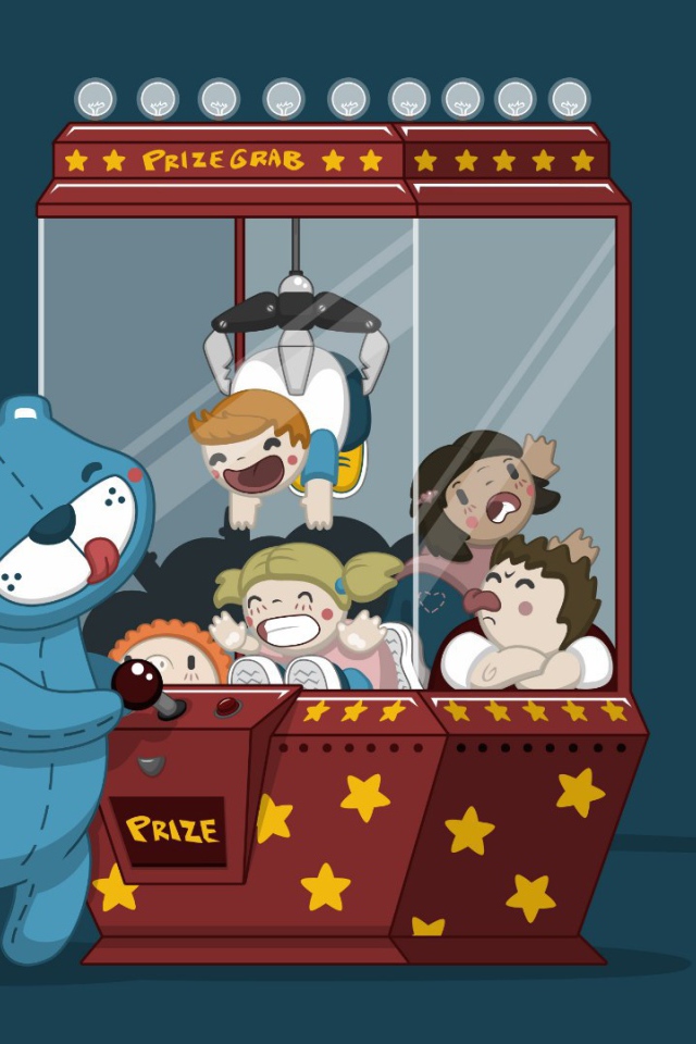 Игрушки пытаются выиграть детей