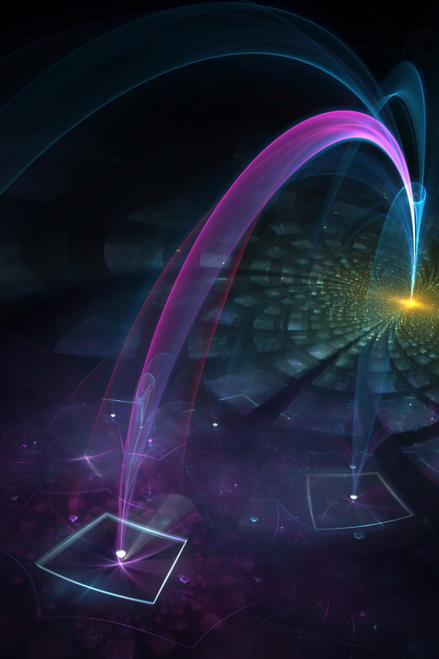 Дуги розового света