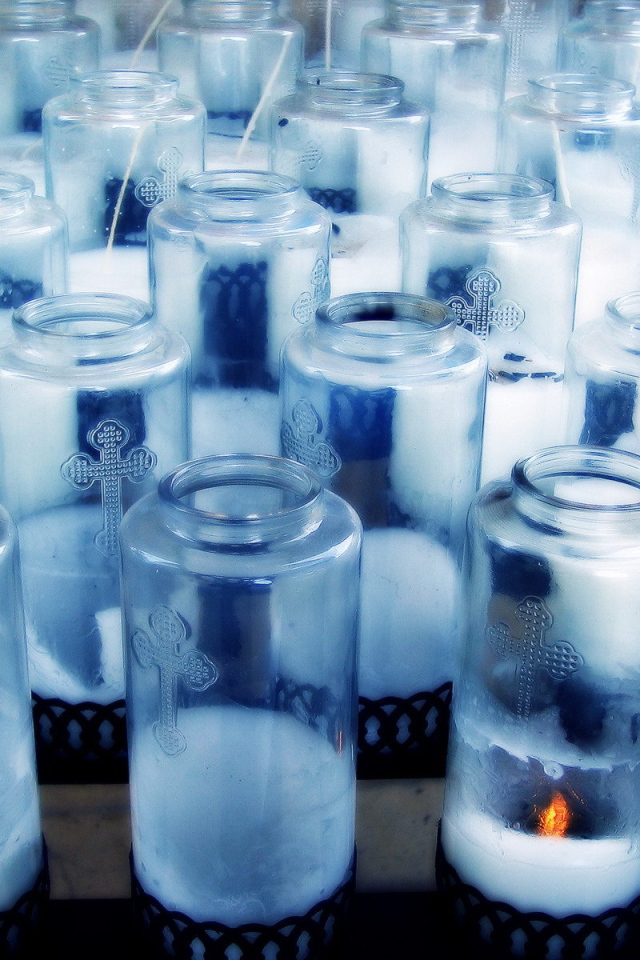 Лампы со свечами