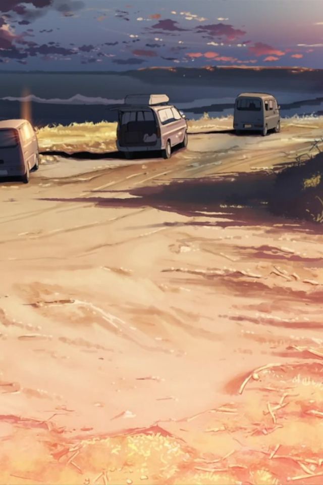 Автомобили отдыхающих на пляже