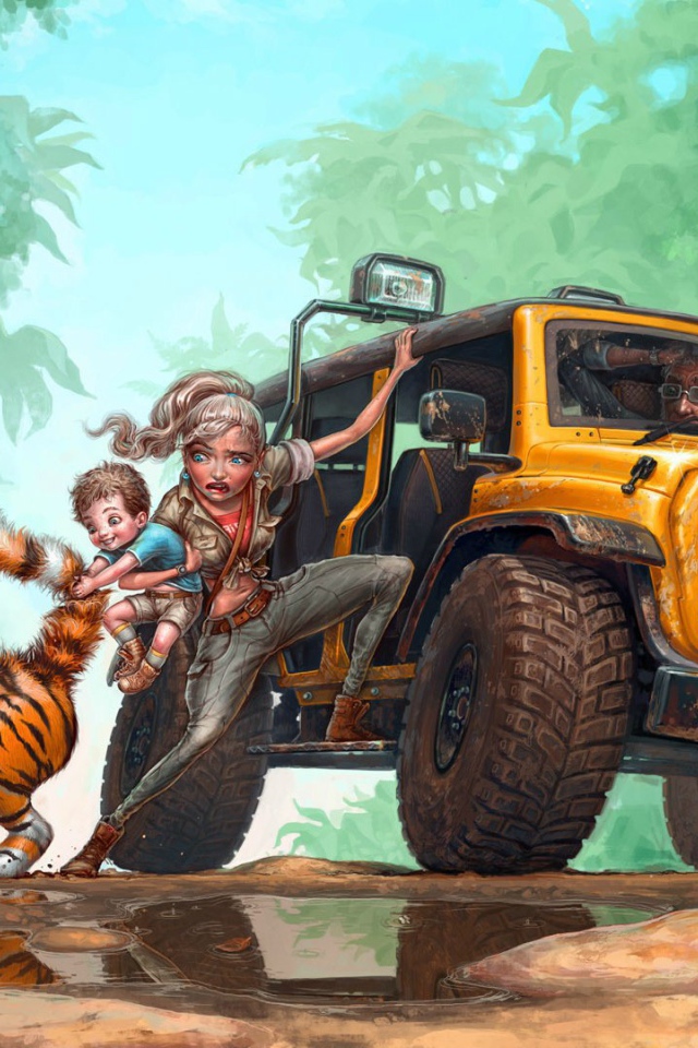 Случай на сафари