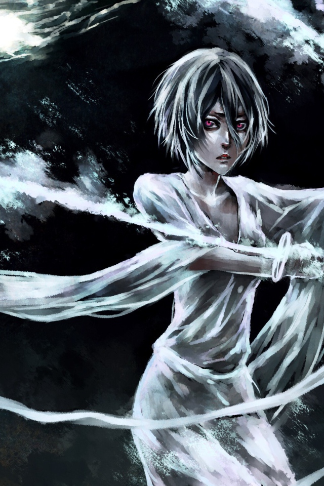 Катаны из белого пламени, художник NanFe