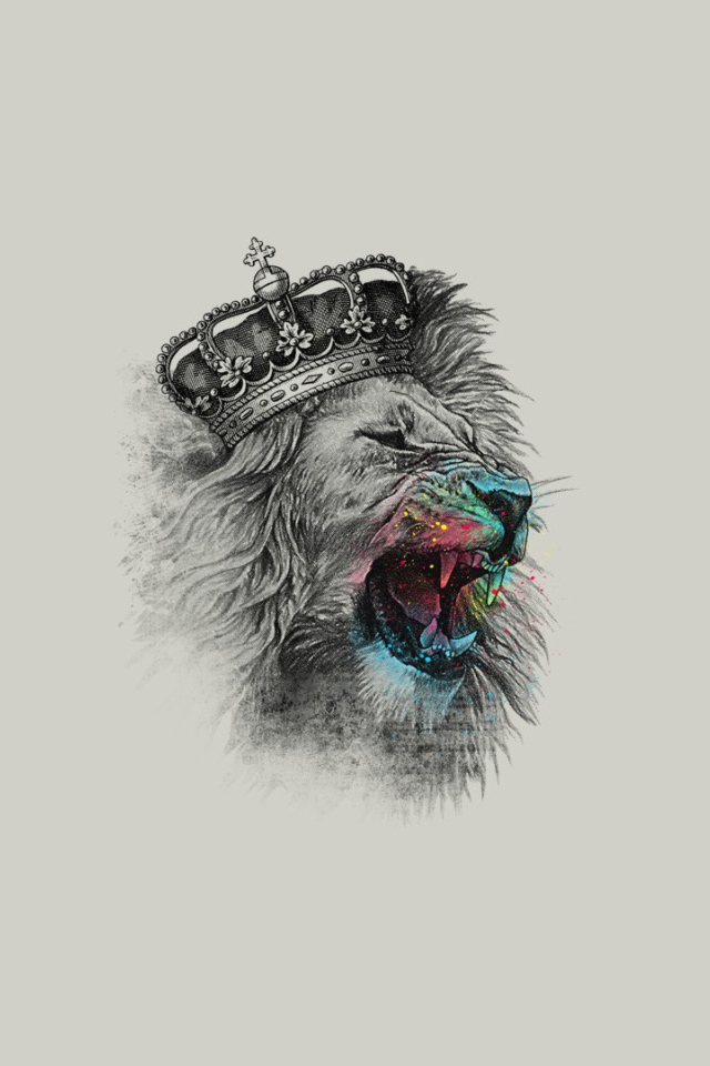 Лев в царской короне