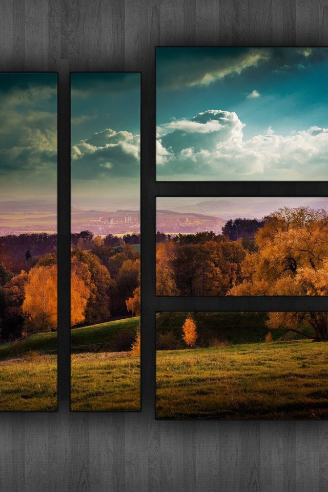 Современная картина на стене