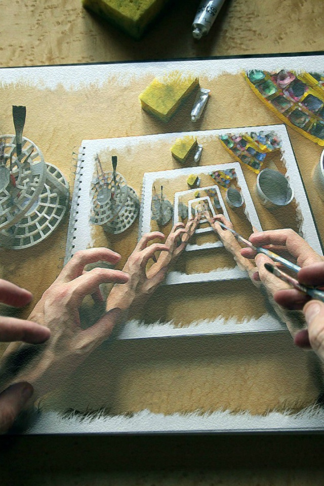 Руки художника