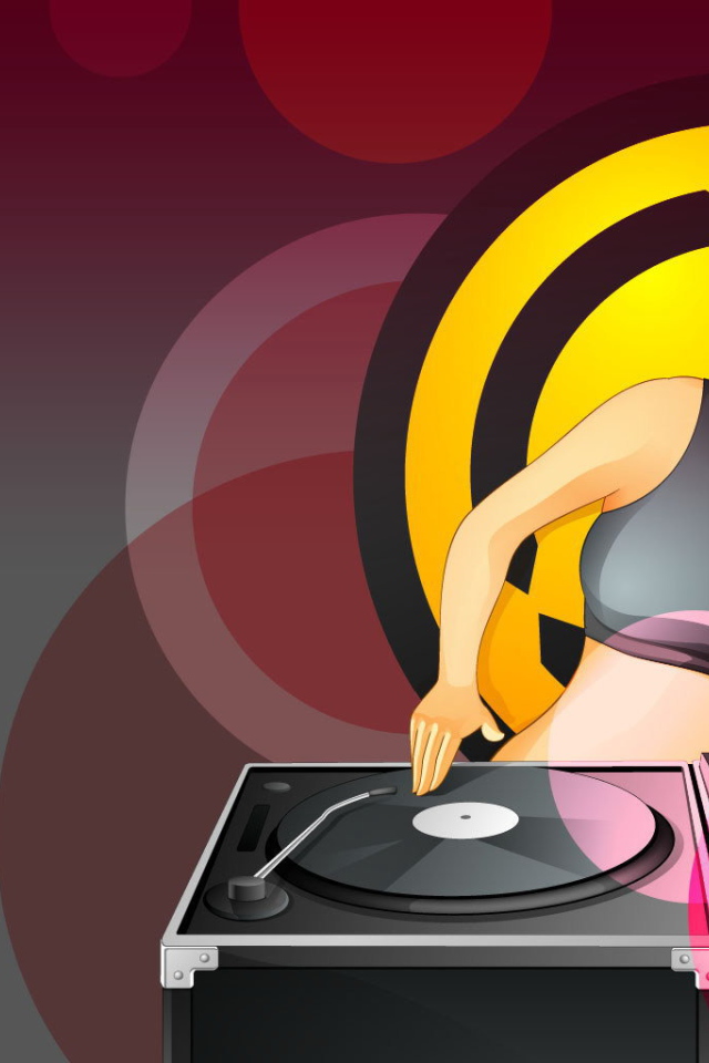 Девушка диджей 1