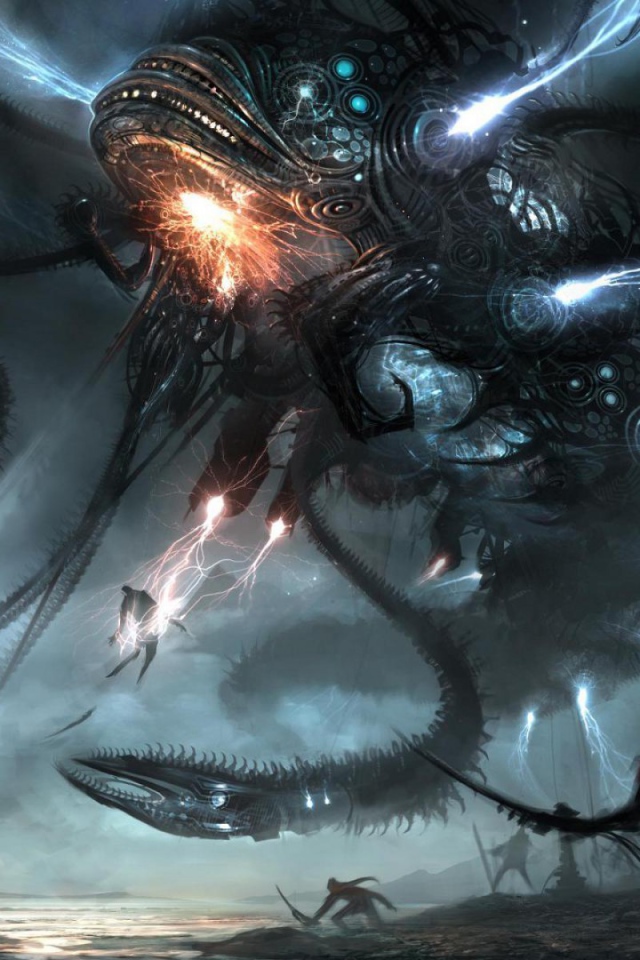 Инопланетный робот напал на Землю