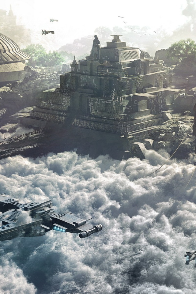 Древняя цивилизация в облаках