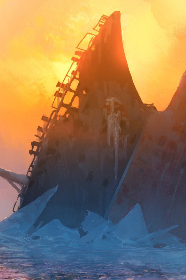 Красивый закат цивилизации