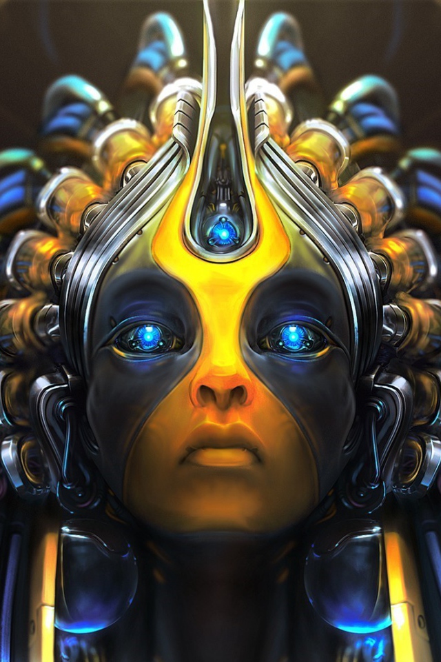 Голубые глаза богини