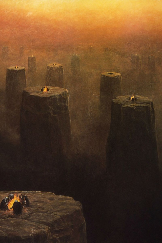 Костры в мире духов