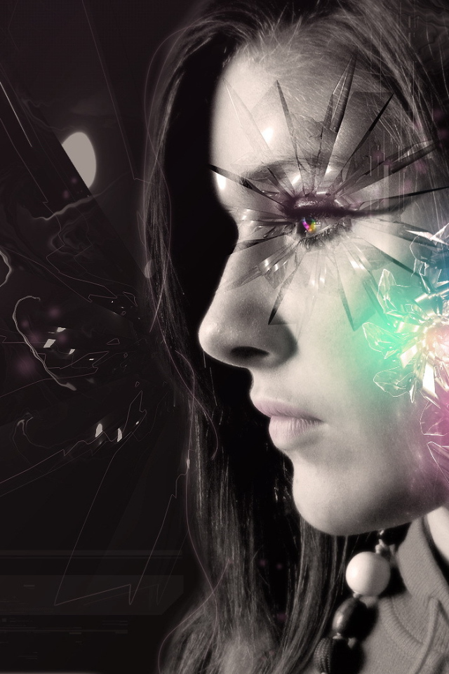 Осколки лица