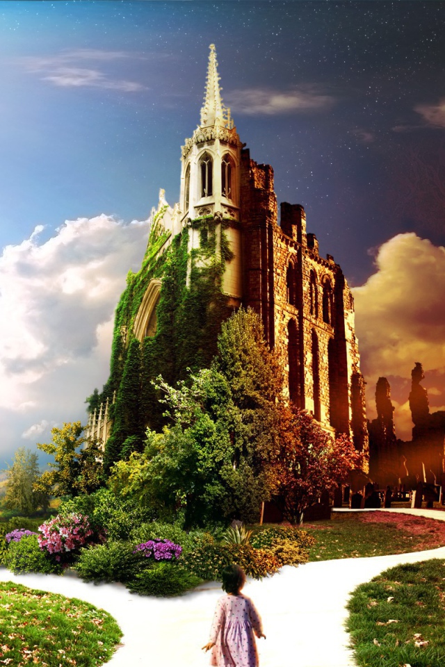 Замок между жизнью и увяданием