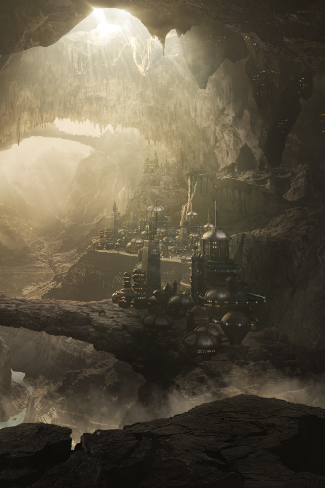 Город в пещере, фэнтези