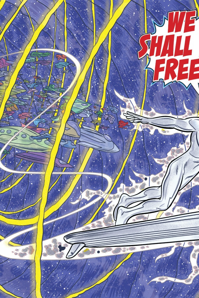 Обложка комикса Серебряный Сёрфер