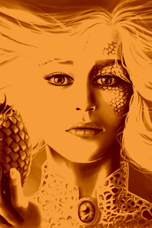 Дейенерис Таргариен с зародышем дракона