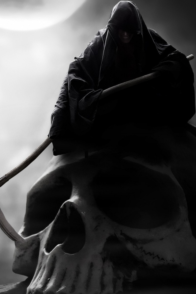 Смерть на большом черепе