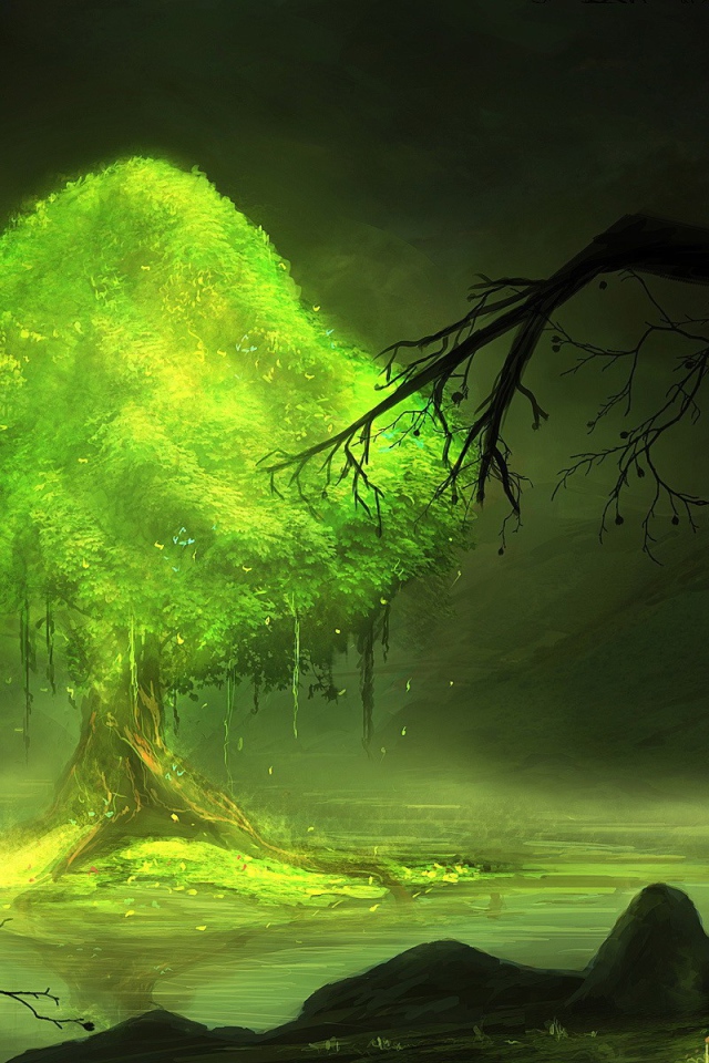 Олень в сердце леса